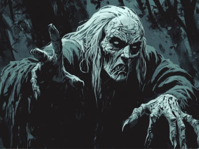 A bruxa e a mensagem dos&nbsp;mortos